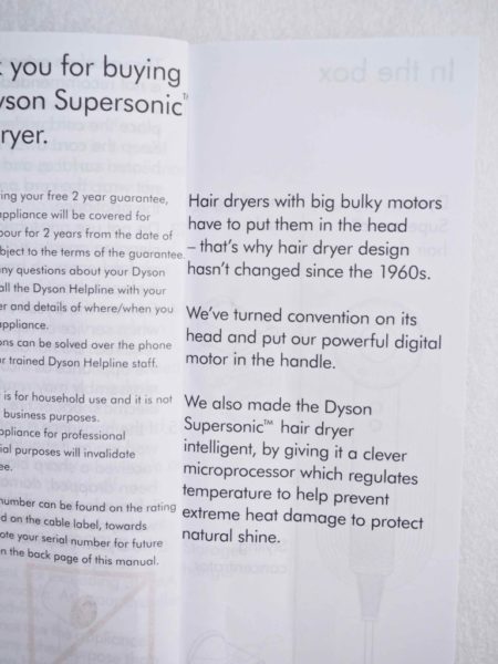 Dyson Supersonic kokemuksia