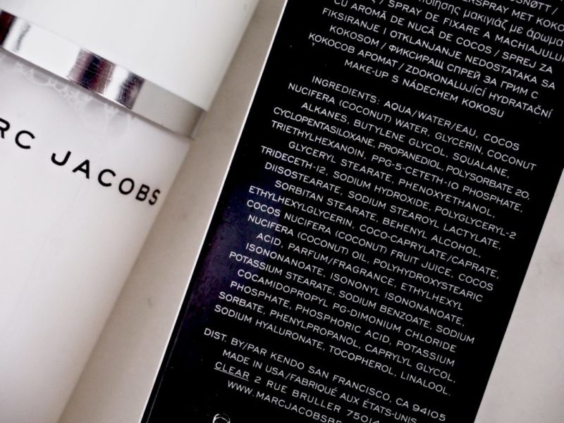 Marc Jacobs Re(cover) Perfecting Coconut Setting Mist 
