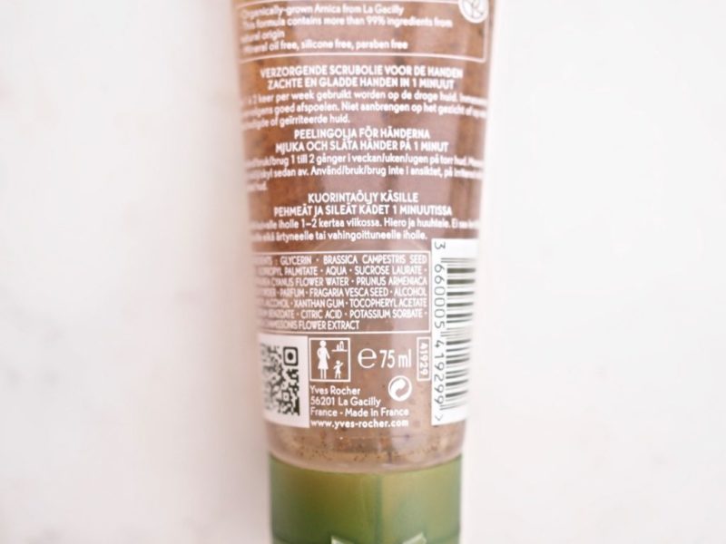 Yves Rocher Hand Exfoliating Care Oil 